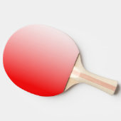 Rot und Weiß | Tischtennis Schläger (Seitenansicht)