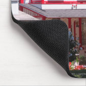 Rot und Weiß Viktorianisch - Martha's Vineyard Mousepad (Ecke)