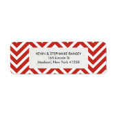 Rot und Weiß Zickzack (Vorne)