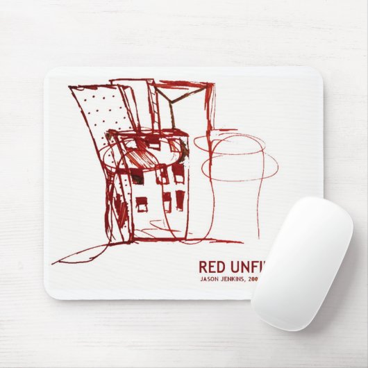 ROT UNFERTIG MOUSEPAD (Mit Mouse)