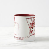 ROT UNFERTIG TASSE (Zentrum)