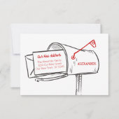 Rot unsere neue E-Mail-Box bewegen (Vorderseite)