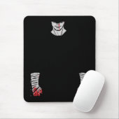Rot verketteter Krieger der Schatten Mousepad (Mit Mouse)