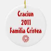 Rot-Verzierungen 2 Keramikornament (Hinten)