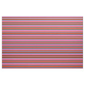 Rot, Violet, Mitternachtsblau, Weiß und Schwarz St Stoff (Fat Quarter (45,7 x 55,9 cm))