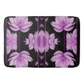 Rot-violett-Lotus Badematte (Vorderseite)