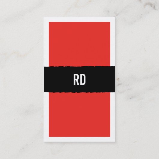 rot visitenkarte (Rückseite)