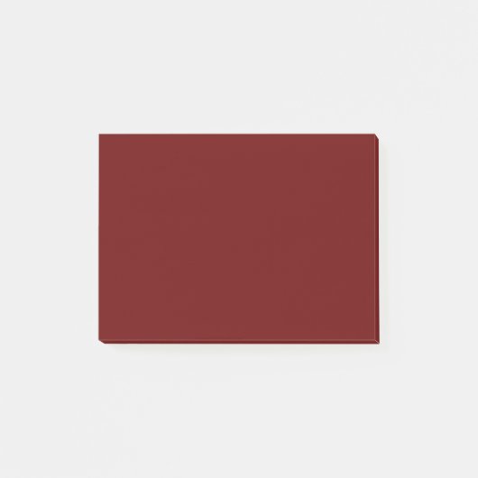 Rot (Vollfarbe) Post-it Klebezettel (Vorderseite)