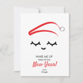 Rot Weckte mich auf Neujahrsaugen Weihnachten lust (Vorderseite)