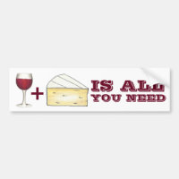 (Rot) Wein und (Brie) Käse ist alles, was Sie brau