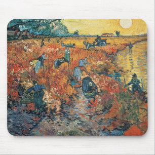 Rot-Weinberge Vincent van Goghs bei Arles, 1888 Mousepad