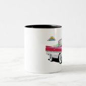 Rot-Weiß-Amphicar Zweifarbige Tasse (Mittel)