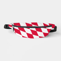 Rot-Weiß-Bayern-Muster für die Diamantflagge