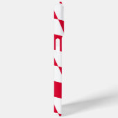 Rot-Weiß-Bayern-Muster für die Diamantflagge Case-Mate iPhone Hülle (Rückseite / Rechts)