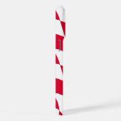 Rot-Weiß-Bayern-Muster für die Diamantflagge iPhone Hülle (Rechte Seite)