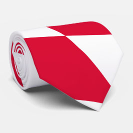 Rot-Weiß-Bayern-Muster für die Diamantflagge Krawatte