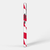 Rot-Weiß-Bayern-Muster für die Diamantflagge Samsung Galaxy Hülle (Rechte Seite)