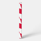 Rot-Weiß-Bayern-Muster für die Diamantflagge Samsung Galaxy Hülle (Linke Seite)