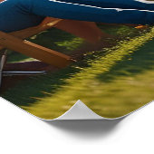 Rot, Weiß & Blau 4. Juli Szene Poster (Ecke)