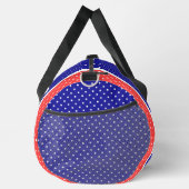 Rot Weiß Blau  Duffle Bag (Rechts)