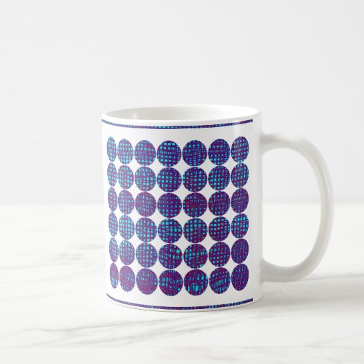 Rot, Weiß, Blau Kaffeetasse (Rechts)