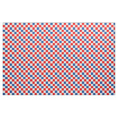 Rot Weiß Blau Kariertes Musterdesign  Stoff (Yard (91,4 cm))
