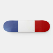 Rot Weiß Blau Skateboard (Horizontal)