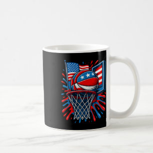 Rot Weiß Blau Sketll Farb Splash USA-Flagge Sketll Kaffeetasse