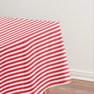 Rot-Weiß-Blau Spaß Patriotische Feier Tischdecke