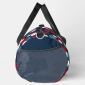 Rot-Weiß-Blau-Tasche Duffle Bag (Rechts)