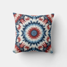 Rot, Weiß & Blau Tie-Dye