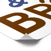 Rot, Weiß, Blau und Jerry Brown Poster (Ecke)