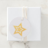 Rot, Weiß, Blue Star 4. Juli Glitzer Geschenkanhänger (Mit Box)