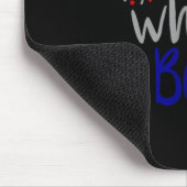 Rot Weiß Boom Feuerwerk - 4. Juli Mousepad (Ecke)