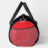 Rot-Weiß-Boom-Monstertruck Duffle Bag (Rechts)