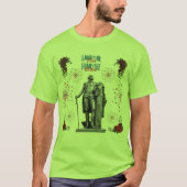 Rot-Weiß-Funkelnde Limette T-Shirt (Vorderseite)