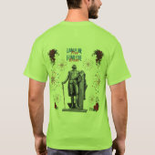 Rot-Weiß-Funkelnde Limette T-Shirt (Rückseite)