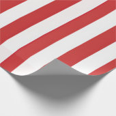 Rot-Weiß-Gestreift Geschenkpapier (Ecke)