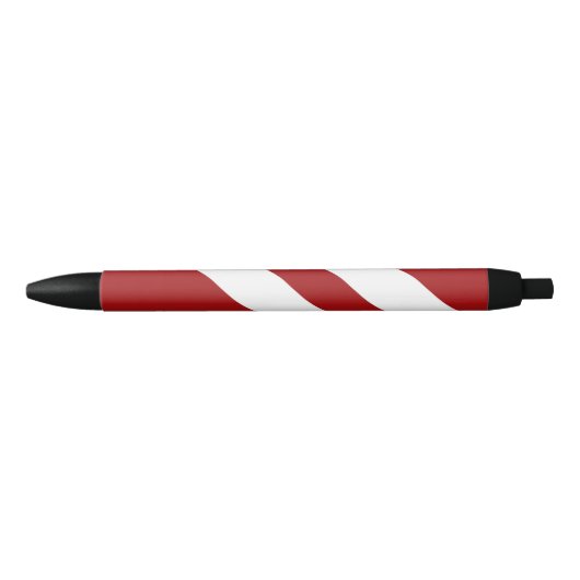 Rot-Weiß gestreifter Stift (Vorderseite)