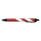 Rot-Weiß gestreifter Stift (Unterseite)