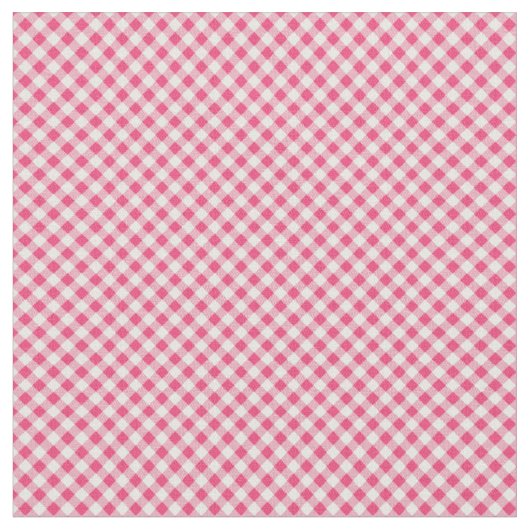 Rot-Weiß Gingham Stoff (Nahaufnahme)