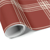 Rot & Weiß - Groß Geschenkpapier (Rolleneckpunkt)