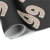 Rot, Weiß, Grün "99" 99. Veranstaltung am Weihnach Geschenkpapier (Rolleneckpunkt)