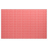 Rot Weiß Herzen Muster Stoff (Yard (91,4 cm))