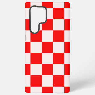 Rot-Weiß kariert Samsung Galaxy Hülle