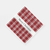 Rot-Weiß-Kariert Serviette (Ecke)