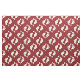 Rot-weiß Koi Fisch Orientalisches Muster Stoff (Fat Quarter (45,7 x 55,9 cm))