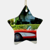 Rot-Weiß-Korvette-Wandverkleidung Keramikornament (Rechts)