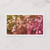 Rot-Weiß-Minimal Visitenkarte (Rückseite)