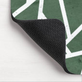 Rot-Weiß-Mosaikmuster Mousepad (Ecke)